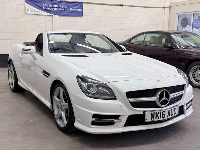 2016 16 Mercedes-Benz Slk 2.1 SLK250d AMG Sport Convertible 2 Door Diesel G-Tronic Euro 6 (s/s) (204 ps)