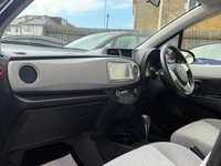 USED 2012 TOYOTA VITZ 1.3 Automatic Petrol Hatchback Black 5dr JAPANESE IMPORTED TOYOTA VITZ/ YARIS + LOW MILEAGE AUTOMATIC + CLEAN CONDITION THROUGHOUT + METALLIC BLACK COLOUR + SPEC INCLUDES ALLOY WHEELS, KEYLESS START, ELECTRIC WINDOWS AND MIRRORS, A/C, CLOTH INTERIOR, PRIVACY GLASS + 3 MONTHS WARRANTY + 12 MONTHS AA BREAKDOWN COVER INCLUDED
