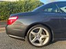 USED 2013 63 MERCEDES-BENZ SL 3.5 SL350 V6 BlueEfficiency Convertible 2dr Petrol G-Tronic Euro 5 (s/s) (306 ps)-2 Owner Car From New-Last Keeper Since March 2016-Finished In Magnetite Black Metallic-Heated Ebony Leather Upholstery-Active Parking Assist-Analogue Clock-Auto Dimming Rear View Mirror & Exterior Mirrors-Air Scarf-Ambient Lighting Function To Roof-7 Speed Automatic-Sports Suspension-Dab Radio-Satnav-Bluetooth-Mfsw-Dual Climate Control-Cruise Control-Auto High Beam Control-Black Ash Wood Interior Trim-19 Inch Amg Spoke Alloy Wheels-Amg Styling To Front Spoiler & Side Skirts-Magic Vision Control-Ambient Lighting-Superb Example With a Fantastic Mercedes Service Record. 