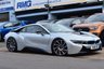 USED 2018 18 BMW I8 1.5 7.1kWh COUPE | 2dr PETROL PLUG-IN HYBRID | 4WD | 362ps |  AUTO | EDRIVE | EXTERIOR SOUD | ,HARMON KARDON | SAT NAV | ONLINE ENTERTAINMENT | COMFORT ACCESS | HEADLINGING - ANTHRACITE | INTERIOR WORLD - CARPO CARUM GREY | LEATHER TRIM | BMW ISPHERIC | 20'' TURBINE SPOKE ALLOYS | BMWi 625  BMWi 625 INCLUDES A BATTERY HEALTH CHECK CERTIFICATE