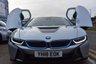 USED 2018 18 BMW I8 1.5 7.1kWh COUPE | 2dr PETROL PLUG-IN HYBRID | 4WD | 362ps |  AUTO | EDRIVE | EXTERIOR SOUD | ,HARMON KARDON | SAT NAV | ONLINE ENTERTAINMENT | COMFORT ACCESS | HEADLINGING - ANTHRACITE | INTERIOR WORLD - CARPO CARUM GREY | LEATHER TRIM | BMW ISPHERIC | 20'' TURBINE SPOKE ALLOYS | BMWi 625  BMWi 625 INCLUDES A BATTERY HEALTH CHECK CERTIFICATE