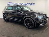 USED 2019 19 VOLKSWAGEN TIGUAN 1.5 TSI EVO R-LINE DSG AUTO 150 BHP + SAT NAV + GLASS SUNROOF + HEATED SEATS SIX MONTH WARRANTY MAY 2027 MOT