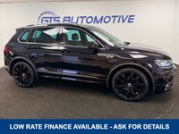 USED 2019 19 VOLKSWAGEN TIGUAN 1.5 TSI EVO R-LINE DSG AUTO 150 BHP + SAT NAV + GLASS SUNROOF + HEATED SEATS SIX MONTH WARRANTY MAY 2027 MOT