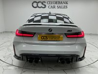 USED 2022 22 BMW M3 3.0 BiTurbo Competition Saloon 4dr Petrol Steptronic Euro 6 (s/s) (510 ps) Finished In BMW's Alpine White, This M3 Comes With Fiona Red Extended Merino Leather, Ambient Lighting, M3 Aluminated Emblem, Carbon Fibre Interior Trim, Live Cockpit Pro With Heads Up Display, Harmon Kardon Surround Sound Audio, Gloss Black Exterior Trim, Carbon Roof, Reverse Camera, Front And Rear Parking Sensors, Sun Protection Glass, Storage For Wireless Charging, 2 Keys, 12 Months MOT 3 Months Warranty. Finance And Extended Warranty Available.