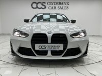 USED 2022 22 BMW M3 3.0 BiTurbo Competition Saloon 4dr Petrol Steptronic Euro 6 (s/s) (510 ps) Finished In BMW's Alpine White, This M3 Comes With Fiona Red Extended Merino Leather, Ambient Lighting, M3 Aluminated Emblem, Carbon Fibre Interior Trim, Live Cockpit Pro With Heads Up Display, Harmon Kardon Surround Sound Audio, Gloss Black Exterior Trim, Carbon Roof, Reverse Camera, Front And Rear Parking Sensors, Sun Protection Glass, Storage For Wireless Charging, 2 Keys, 12 Months MOT 3 Months Warranty. Finance And Extended Warranty Available.