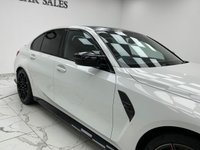 USED 2022 22 BMW M3 3.0 BiTurbo Competition Saloon 4dr Petrol Steptronic Euro 6 (s/s) (510 ps) Finished In BMW's Alpine White, This M3 Comes With Fiona Red Extended Merino Leather, Ambient Lighting, M3 Aluminated Emblem, Carbon Fibre Interior Trim, Live Cockpit Pro With Heads Up Display, Harmon Kardon Surround Sound Audio, Gloss Black Exterior Trim, Carbon Roof, Reverse Camera, Front And Rear Parking Sensors, Sun Protection Glass, Storage For Wireless Charging, 2 Keys, 12 Months MOT 3 Months Warranty. Finance And Extended Warranty Available.