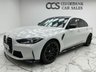 USED 2022 22 BMW M3 3.0 BiTurbo Competition Saloon 4dr Petrol Steptronic Euro 6 (s/s) (510 ps) Finished In BMW's Alpine White, This M3 Comes With Fiona Red Extended Merino Leather, Ambient Lighting, M3 Aluminated Emblem, Carbon Fibre Interior Trim, Live Cockpit Pro With Heads Up Display, Harmon Kardon Surround Sound Audio, Gloss Black Exterior Trim, Carbon Roof, Reverse Camera, Front And Rear Parking Sensors, Sun Protection Glass, Storage For Wireless Charging, 2 Keys, 12 Months MOT 3 Months Warranty. Finance And Extended Warranty Available.