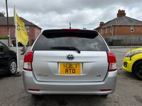 USED 2013 TOYOTA COROLLA 1.5 Hybrid Petrol Silver Estate 5dr JAPANESE IMPORTED TOYOTA COROLLA FIELDER + AUTOMATIC HYBRID ESTATE + METALLIC SILVER COLOUR + SPEC INCLUDES PRIVACY GLASS, KEYLESS START, ELECTRIC WINDOWS AND MIRRORS, ALLOY WHEELS, ISOFIX, CLOTH INTERIOR + 3 MONTHS WARRANTY + 12 MONTHS AA BREAKDOWN COVER INCLUDED