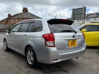 USED 2013 TOYOTA COROLLA 1.5 Hybrid Petrol Silver Estate 5dr JAPANESE IMPORTED TOYOTA COROLLA FIELDER + AUTOMATIC HYBRID ESTATE + METALLIC SILVER COLOUR + SPEC INCLUDES PRIVACY GLASS, KEYLESS START, ELECTRIC WINDOWS AND MIRRORS, ALLOY WHEELS, ISOFIX, CLOTH INTERIOR + 3 MONTHS WARRANTY + 12 MONTHS AA BREAKDOWN COVER INCLUDED