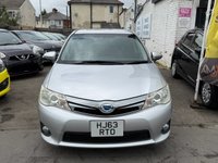 USED 2013 TOYOTA COROLLA 1.5 Hybrid Petrol Silver Estate 5dr JAPANESE IMPORTED TOYOTA COROLLA FIELDER + AUTOMATIC HYBRID ESTATE + METALLIC SILVER COLOUR + SPEC INCLUDES PRIVACY GLASS, KEYLESS START, ELECTRIC WINDOWS AND MIRRORS, ALLOY WHEELS, ISOFIX, CLOTH INTERIOR + 3 MONTHS WARRANTY + 12 MONTHS AA BREAKDOWN COVER INCLUDED
