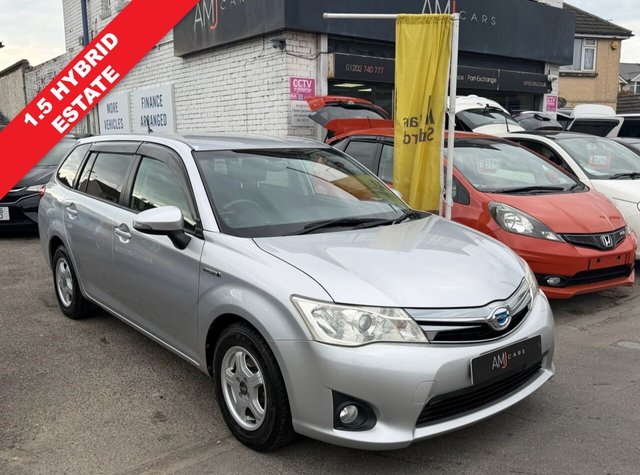 2013 COROLLA 1.5 HYBRID PETROL SILVER ESTATE 5DR JAPANESE IMPORTED TOYOTA COROLLA FIELDER AUTOMATIC... photo
