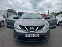 USED 2016 66 NISSAN QASHQAI 1.5 dCi N-Connecta SUV 5dr Diesel Manual 2WD Euro 6 (s/s) (110 ps) 2 KEYS, 3 MONTHS WARRANTY!!