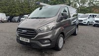 USED 2022 71 FORD TRANSIT CUSTOM L1 H1 Trend Tdci 130 PS SWB FREE 3 YEAR WARRENTY COVER ON THIS VAN  With Air Conditioning , Traction control, Parking Sensors, HIgh Security Locks, Rear Racking finished in 