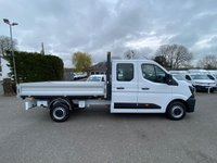 USED 2026 75 RENAULT MASTER 35 ADVANCE LL35 DOUBLE CAB TIPPER 2.0 DCI 150PS Rare Double Cab Tipper With High Spec & Balance of Renault 3 year Warranty Till Jan 2029! In stock Now - Available Today!