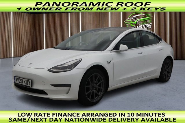 2020 MODEL 3 DUAL MOTOR LONG RANGE SALOON 4DR ELECTRIC AUTO 4WDE 346 PS SAME... photo