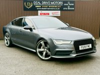 USED 2019 19 AUDI A7 3.0 TDI V6 Black Edition Sportback 5dr Diesel S Tronic quattro Euro 6 (s/s) (272 ps) CarPlay RS7 Grill | 21" Alloys