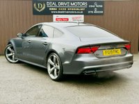 USED 2019 19 AUDI A7 3.0 TDI V6 Black Edition Sportback 5dr Diesel S Tronic quattro Euro 6 (s/s) (272 ps) CarPlay RS7 Grill | 21" Alloys