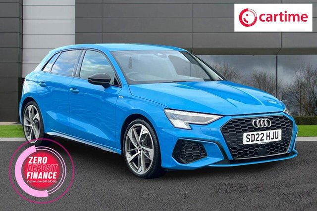 2022 Audi A3 1.5 TFSI 35 Edition 1 Sportback 5dr Petrol S Tronic Euro 6 (s/s) (150 ps) Rear Parking Sensors, Audi Smartphone Interface, Black Styling Pack, Heated Front Seats, MMI Navigation 2022 photo