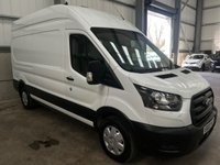 USED 2022 22 FORD TRANSIT 350 2.0 ECOBLUE 130PS RWD L3 H3 LEADER - NO VAT 