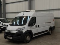 USED 2021 21 CITROEN RELAY FRIDGE VAN WITH RAMP 2.2 BLUEHDI 140PS HEAVY DUTY L4 H2 ENTERPRISE - NO VAT 