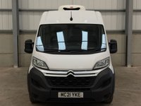 USED 2021 21 CITROEN RELAY FRIDGE VAN WITH RAMP 2.2 BLUEHDI 140PS HEAVY DUTY L4 H2 ENTERPRISE - NO VAT 