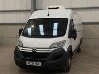 USED 2021 21 CITROEN RELAY FRIDGE VAN WITH RAMP 2.2 BLUEHDI 140PS HEAVY DUTY L4 H2 ENTERPRISE - NO VAT 