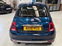 USED 2019 19 FIAT 500 1.2 Lounge Hatchback 3dr Petrol Manual Euro 6 s/s 69 bhp Top Spec First Car  Finance+CarPlay+Blth+DAB+ParkAid+AC+PanRoof+MOT
