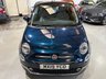 USED 2019 19 FIAT 500 1.2 Lounge Hatchback 3dr Petrol Manual Euro 6 s/s 69 bhp Top Spec First Car  Finance+CarPlay+Blth+DAB+ParkAid+AC+PanRoof+MOT