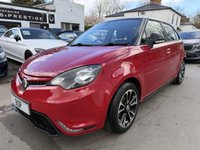 USED 2016 66 MG MG3 1.5 VTi-TECH 3Style Hatchback 5dr Petrol Manual Euro 6 (s/s) (106 ps) BLACK LEATHER BLUETOOTH CRUISE CONTROL NEW CLUTCH