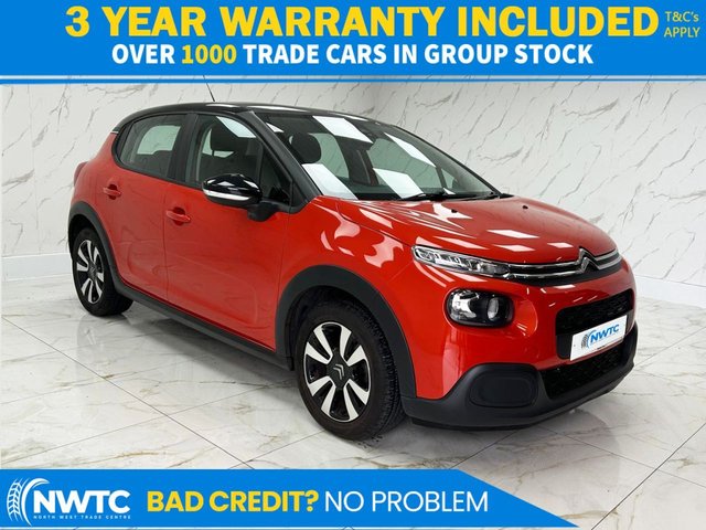 View our Citroen C3 1.2 PureTech Feel Hatchback 5dr Petrol Manual Euro 6 (s/s) (83 ps)