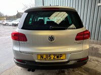 USED 2015 15 VOLKSWAGEN TIGUAN 2.0 TDI BlueMotion Tech Match SUV 5dr Diesel Manual 4WD Euro 5 (s/s) (140 ps) FRESH SERVICE 2 PRE OWNERS SAT NAV