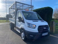 USED 2025 75 FORD TRANSIT 350 LEADER L2 DRW SINGLE CAB CAGE TIPPER 2.0 ECOBLUE 130 BHP *LARGE MEDIA SCREEN & AIR CON* High Specification Tipper With Dual Rear Wheels, Air Con, 12" Media Screen, Rear Camera, Cruise Control, One Stop Tipper Body, Fitted With Additional High Level Galvanized Enclosed Cage, Tow Pack, Roof Beacon & Seat Covers!