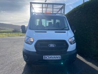 USED 2025 75 FORD TRANSIT 350 LEADER L2 DRW SINGLE CAB CAGE TIPPER 2.0 ECOBLUE 130 BHP *LARGE MEDIA SCREEN & AIR CON* High Specification Tipper With Dual Rear Wheels, Air Con, 12" Media Screen, Rear Camera, Cruise Control, One Stop Tipper Body, Fitted With Additional High Level Galvanized Enclosed Cage, Tow Pack, Roof Beacon & Seat Covers!