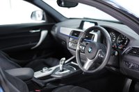 USED 2018 68 BMW 2 SERIES 2.0 218d M Sport Auto Euro 6 (s/s) 2dr BLACK EXTERIOR TRIM PACK | LCI