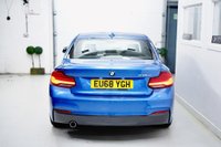 USED 2018 68 BMW 2 SERIES 2.0 218d M Sport Auto Euro 6 (s/s) 2dr BLACK EXTERIOR TRIM PACK | LCI