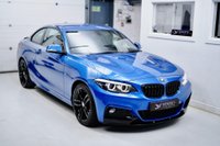 USED 2018 68 BMW 2 SERIES 2.0 218d M Sport Auto Euro 6 (s/s) 2dr BLACK EXTERIOR TRIM PACK | LCI