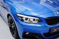 USED 2018 68 BMW 2 SERIES 2.0 218d M Sport Auto Euro 6 (s/s) 2dr BLACK EXTERIOR TRIM PACK | LCI