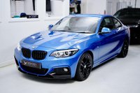 USED 2018 68 BMW 2 SERIES 2.0 218d M Sport Auto Euro 6 (s/s) 2dr BLACK EXTERIOR TRIM PACK | LCI