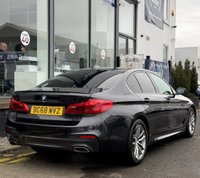 USED 2018 68 BMW 5 SERIES 2.0 520d M Sport Saloon 4dr Diesel Auto xDrive Euro 6 (s/s) (190 ps) THIS CAR COMES WITH 6 MONTHS WARRANTY, BREAKDOWN COVER AND RECOVERY ++ FRONT AND REAR PARKING AID + ADAPTIVE CRUISE CONTROL + FRONT HEATED SEATS + BLUETOOTH CONNECTION + CRUISE CONTROL + DAB RADIO + PANORAMIC SUN ROOF + 5 CLIMATE CONTROL ZONES + FRONT & BACK SENSORS + SOUND BASS SYSTEM ( bowers & wilkins) + BMW FRAGRANCE + HALF LEATHER SEATS + REAR HEATED SEATS + SAT NAVIGATION + DAY TIME RUNNING LIGHTS + HEATED STREENG WHEEL + WIRELESS APPLE PLAY + ELECTRIC PARKING BRAKE +