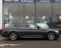 USED 2018 68 BMW 5 SERIES 2.0 520d M Sport Saloon 4dr Diesel Auto xDrive Euro 6 (s/s) (190 ps) THIS CAR COMES WITH 6 MONTHS WARRANTY, BREAKDOWN COVER AND RECOVERY ++ FRONT AND REAR PARKING AID + ADAPTIVE CRUISE CONTROL + FRONT HEATED SEATS + BLUETOOTH CONNECTION + CRUISE CONTROL + DAB RADIO + PANORAMIC SUN ROOF + 5 CLIMATE CONTROL ZONES + FRONT & BACK SENSORS + SOUND BASS SYSTEM ( bowers & wilkins) + BMW FRAGRANCE + HALF LEATHER SEATS + REAR HEATED SEATS + SAT NAVIGATION + DAY TIME RUNNING LIGHTS + HEATED STREENG WHEEL + WIRELESS APPLE PLAY + ELECTRIC PARKING BRAKE +