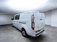 USED 2022 72 FORD TRANSIT CUSTOM 2.0 300 EcoBlue Limited Crew Van Double Cab 5dr Diesel Manual L2 H1 Euro 6 (s/s) (130 ps) REAR VIEW CAMERA
