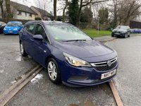 USED 2017 17 VAUXHALL ASTRA 1.6 CDTi ecoFLEX Design Sports Tourer 5dr Diesel Manual Euro 6 (s/s) (110 ps) 2 OWNER+MOT JAN 2027