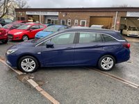 USED 2017 17 VAUXHALL ASTRA 1.6 CDTi ecoFLEX Design Sports Tourer 5dr Diesel Manual Euro 6 (s/s) (110 ps) 2 OWNER+MOT JAN 2027