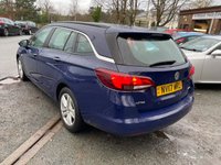 USED 2017 17 VAUXHALL ASTRA 1.6 CDTi ecoFLEX Design Sports Tourer 5dr Diesel Manual Euro 6 (s/s) (110 ps) 2 OWNER+MOT JAN 2027