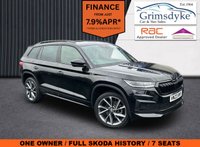USED 2023 23 SKODA KODIAQ 2.0 TSI SportLine SUV 5dr Petrol DSG 4WD Euro 6 (s/s) (7 Seat) (190 ps) ** RAC BUYSURE INSPECTED **