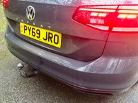 USED 2019 69 VOLKSWAGEN PASSAT 1.5 TSI EVO SEL Estate 5dr Petrol DSG Euro 6 (s/s) (150 ps)1 RETIRED OWNER SINCE 4 MONTHS OLD WITH ONLY 19,400 MILES//FULL BLACK LEATHER UPHOLSTRY+HEATED SEATS//TILT-SLIDE PANORAMIC GLASS SUNROOF//PARK CAMERA//SATNAV-APPLE-PLAY//TOWBAR[used to carry Bicycles]//LANE DISCIPLINE//ADAPTIVE CRUISE CONTROL//MULTI-FUNCTION STEERING WHEEL//ELECTRIC FOLDING MIRRORS//ADAPTIVE CRUISE CONTROL\\\\\JUST SERVICED BY US -BEAUTIFULLY KEPT Euro 6 (s/s) (150 ps)1 RETIRED OWNER SINCE 4 MONTHS OLD WITH ONLY 19,400 MILES//FULL BLACK LEATHER UPHOLSTRY+HEATED SEATS//TILT-SLIDE PANORAMIC GLASS SUNROOF//PARK CAMERA//SATNAV-APPLE-PLAY//TOWBAR[used to carry Bicycles]//LANE DISCIPLINE//ADAPTIVE CRUISE CONTROL//MULTI-FUNCTION STEERING WHEEL//ELECTRIC FOLDING MIRRORS///KEYLESS ENTRY AND START//POWER TAILGATE////ADAPTIVE CRUISE CONTROL\\JUST SERVICED BY US -BEAUTIFULLY KEPT