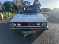 USED 1984 A VOLKSWAGEN GOLF GTI CONVERTIBLE EXCELLENT CONDITION GTI MK 1 CONVERTIBLE IN WHITE WITH PILES OF HISTORY AND ONLY 74000 MILES
