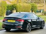 USED 2022 22 AUDI A5 2.0 TFSI 45 Black Edition Sportback 5dr Petrol S Tronic quattro Euro 6 (s/s) (265 ps) +C&S SOUND+B&O+FASH+CAMERA