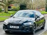 USED 2022 22 AUDI A5 2.0 TFSI 45 Black Edition Sportback 5dr Petrol S Tronic quattro Euro 6 (s/s) (265 ps) +C&S SOUND+B&O+FASH+CAMERA