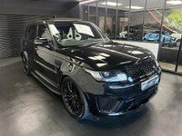 USED 2016 66 LAND ROVER RANGE ROVER SPORT 5.0 V8 SVR SUV 5dr Petrol Auto 4WD Euro 6 (s/s) (550 ps) Pan Roof - 2 Keys - Carbon